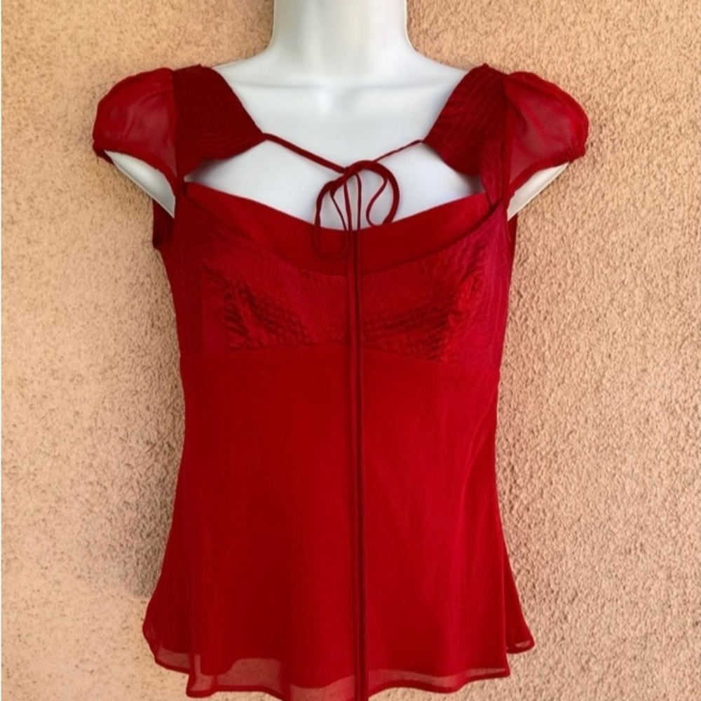 Victorias’secret moda international 100/% silk blouse